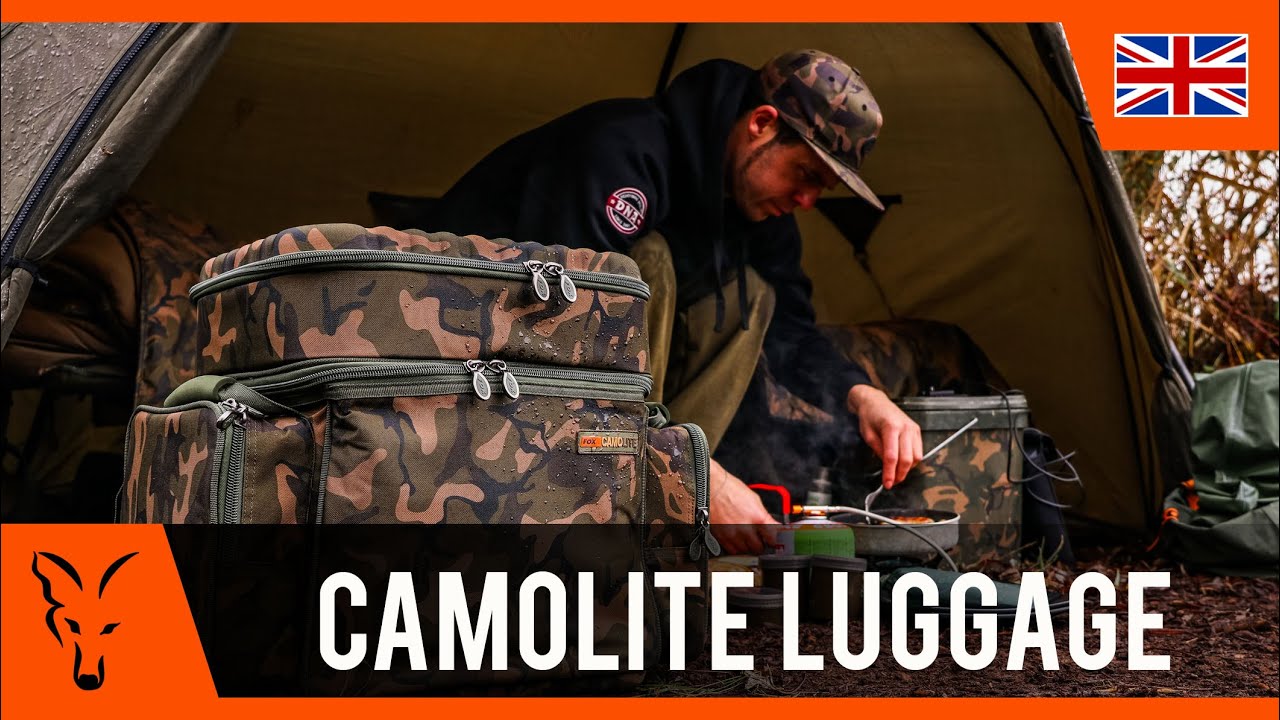 ***CARP FISHING TV*** NEW CAMOLITE LUGGAGE ITEMS