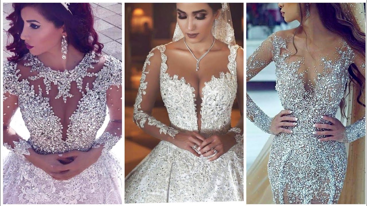 Luxury Rhinestone Beaded And Crystal Wedding Dresses 2019 - Designer Bridal Dresses