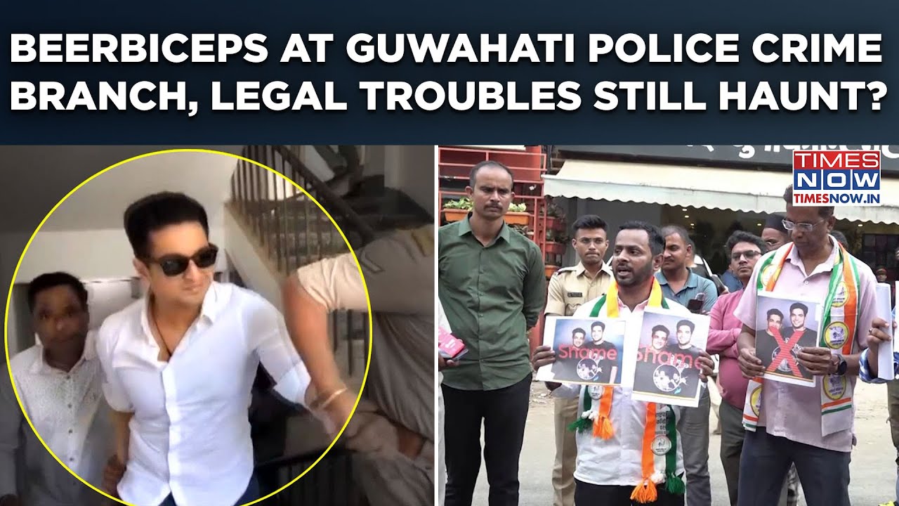 Ranveer Allahbadia At Guwahati Police Crime Branch| BeerBiceps Sorry But Legal Troubles Still Haunt?