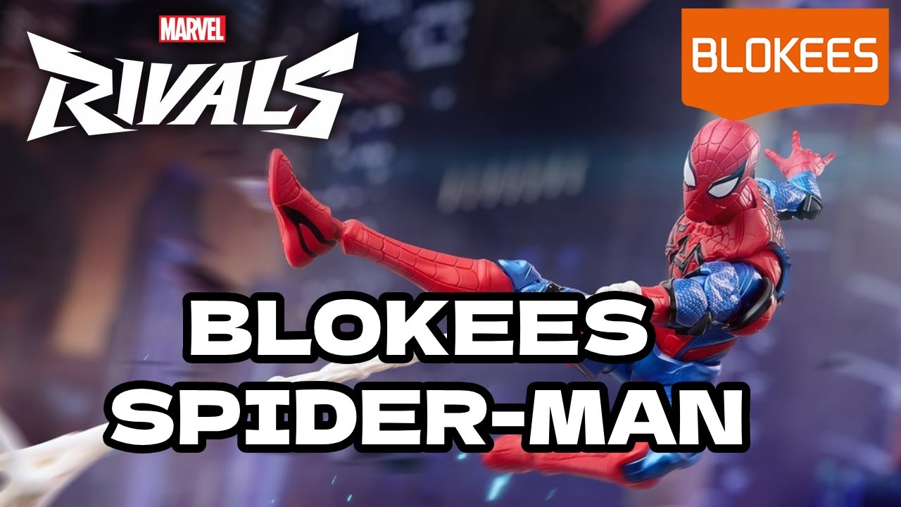 🕷️ Review figura Blokees de Spider-Man | Marvel Rivals ¿vale la pena?