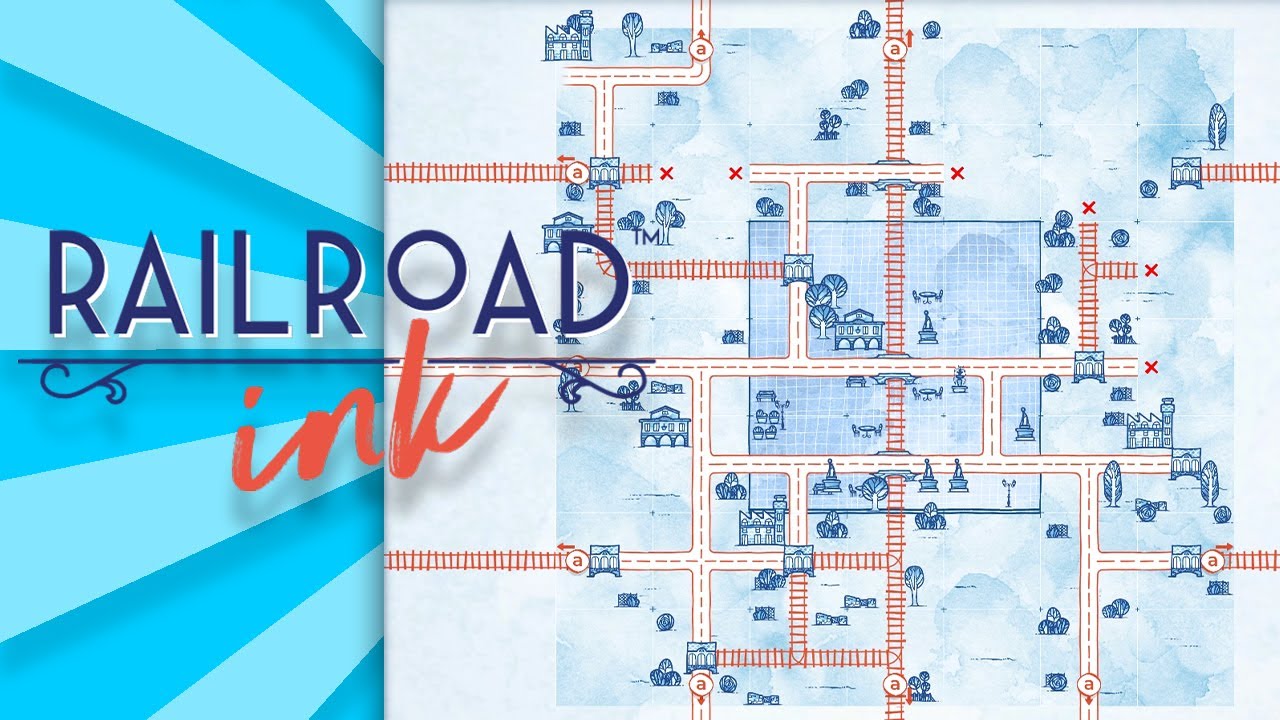 GETTING MYSELF A HIGH SCORE! - RAILROAD INK