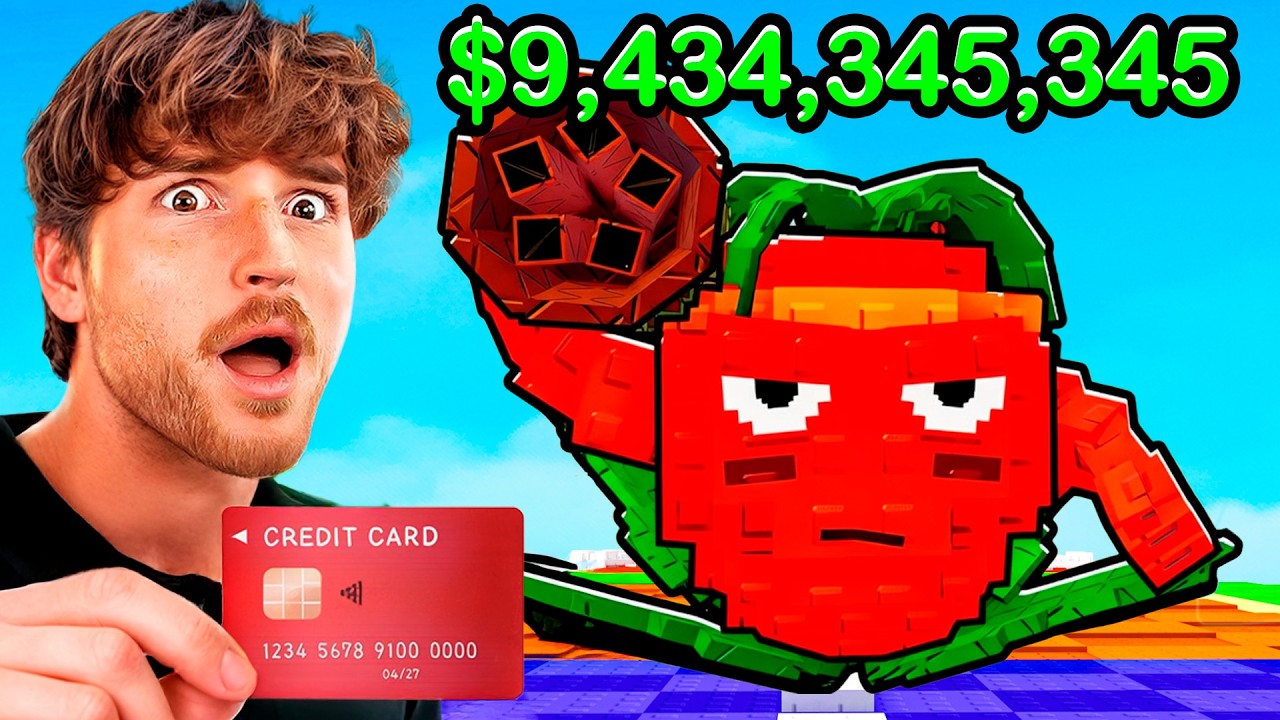 Spending $1M ROBUX on The COMMANDO APPLE in Plants VS Brainrots