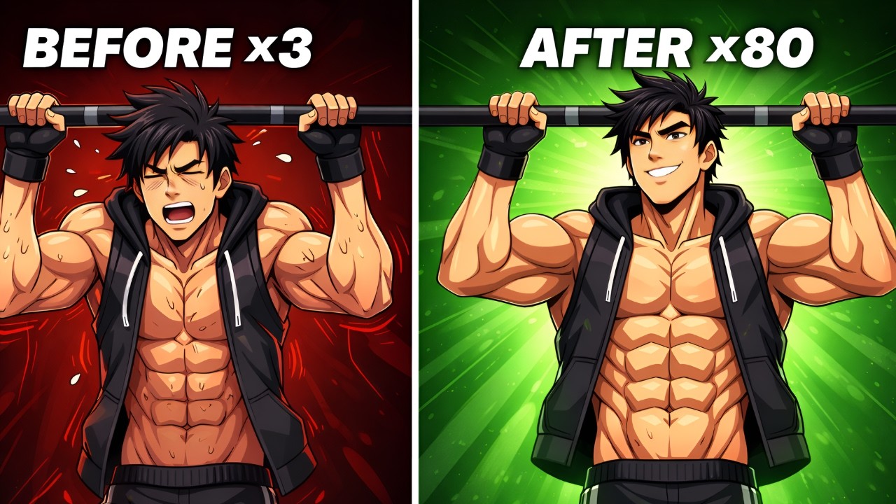 How to Do 80+ Pull-Ups in One Set (Step-by-Step Progression)