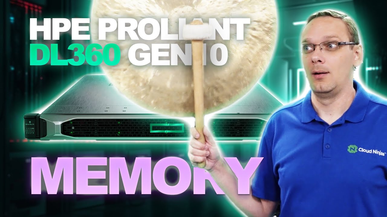 HPE ProLiant DL360 Gen10 | Обзор и обновление серверной памяти | Как установить | Модули памяти D...