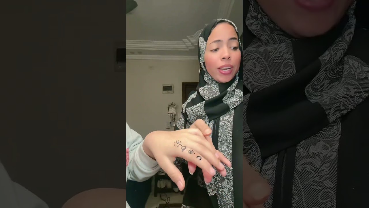 رسمت حنه العيد لسما 😍🤍