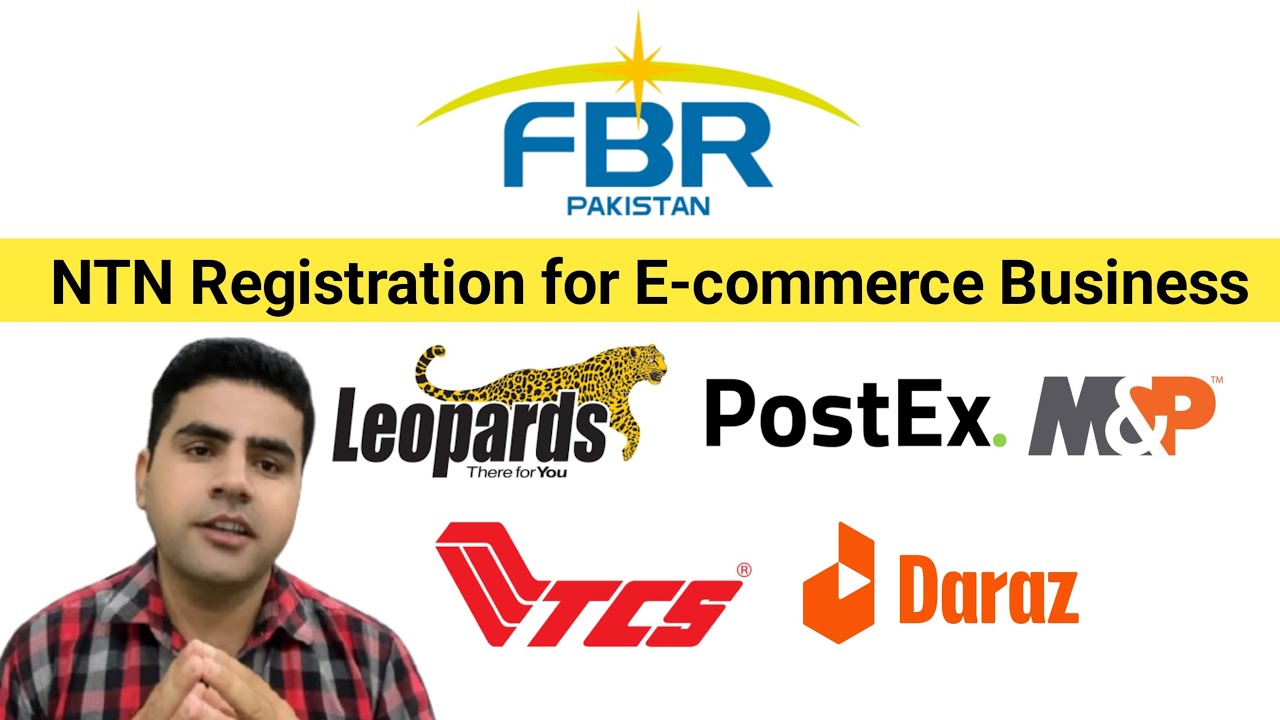 FBR NTN Registration for E-Commerce Business & Courier COD Account | Step by Step Guide 2026