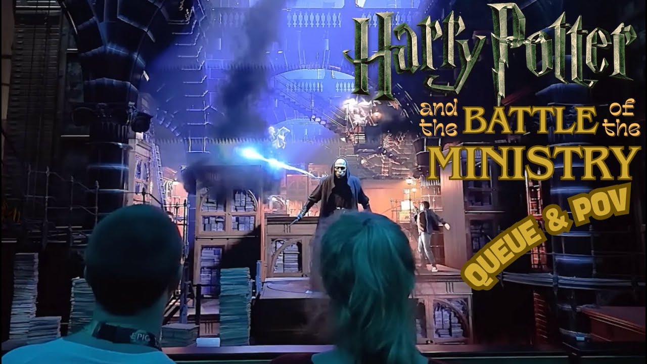 Harry Potter and the Battle at the Ministry | Full POV + Queue Experience | Epic Universe 4K