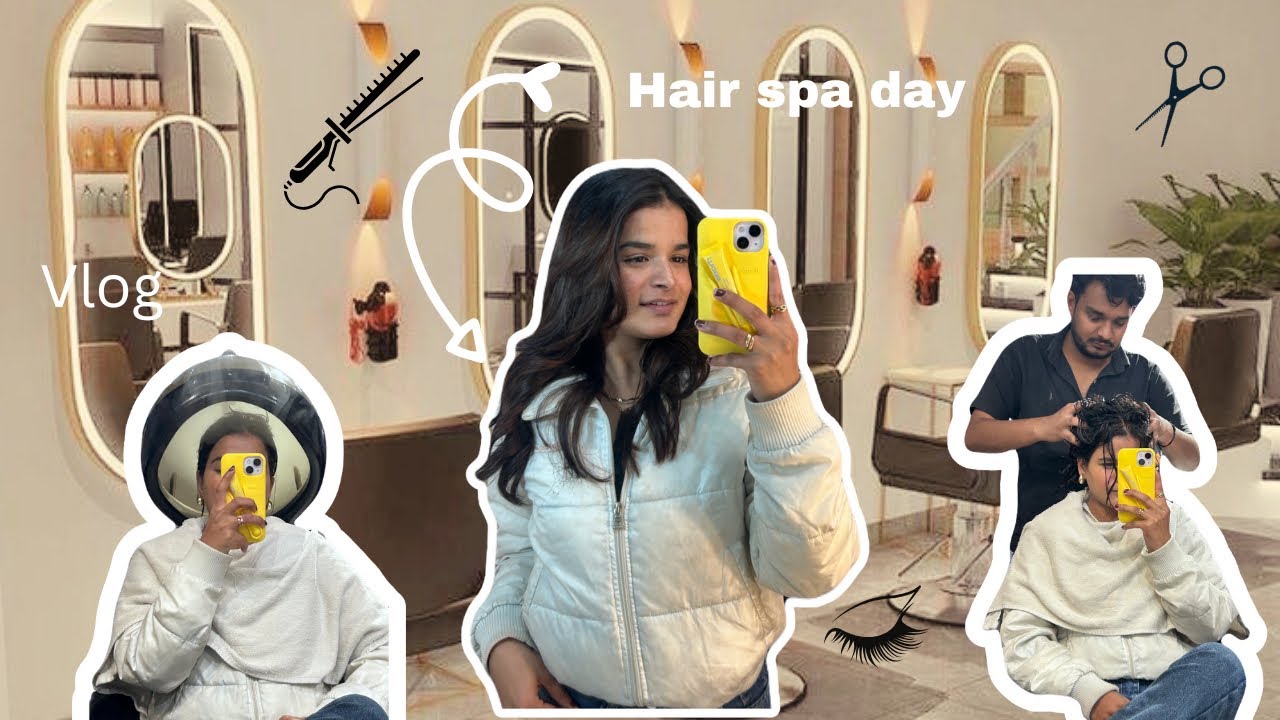 Hair spa day ✨ hair 🧖‍♀️ || Vanakshi Sangwan 