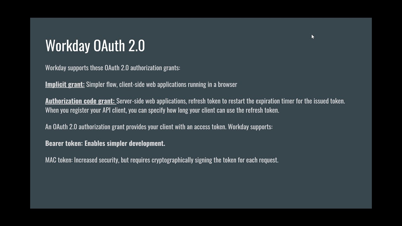 5  Workday OAuth 2 0