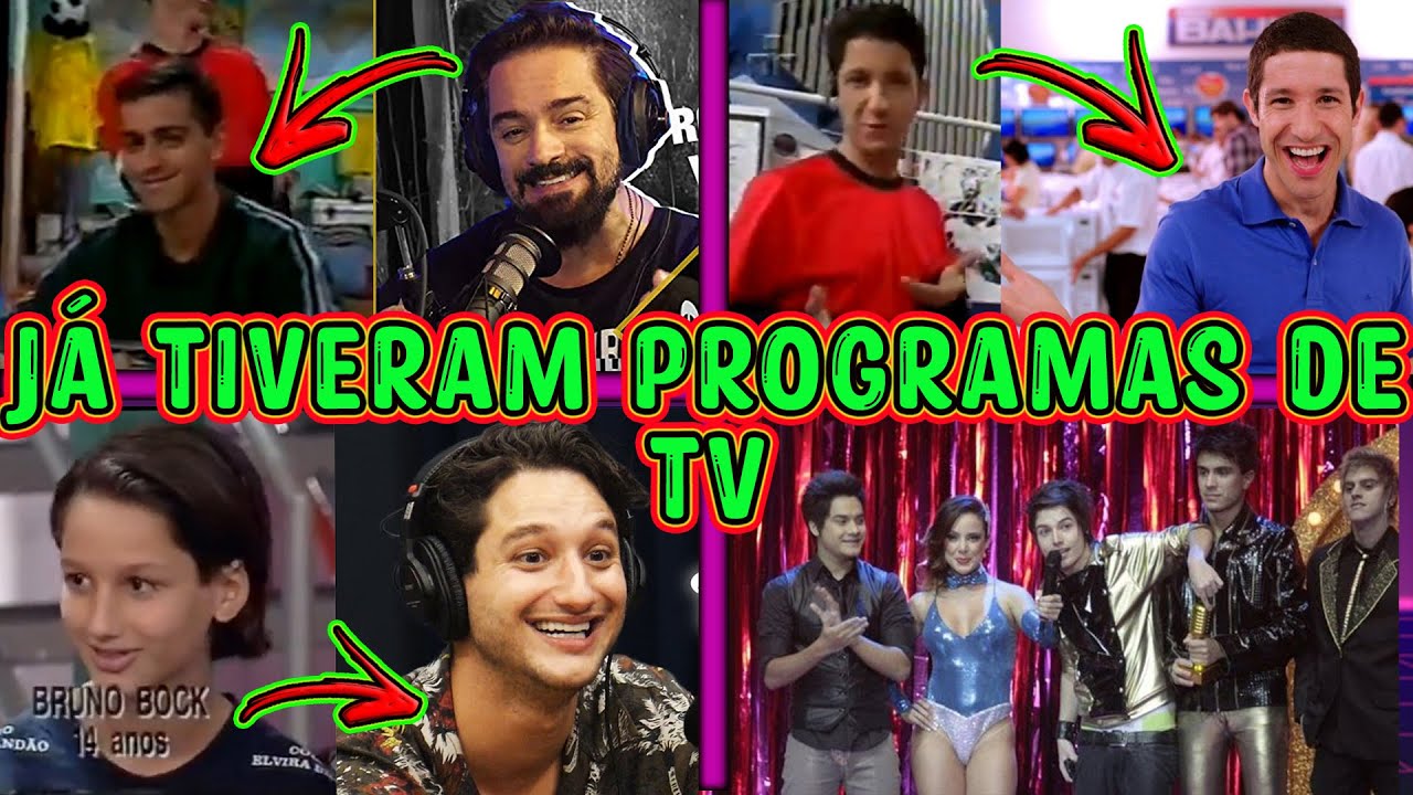 FAMOSOS QUE INFELIZMENTE JÁ APRESENTARAM PROGRAMAS E VC NAO SABIA