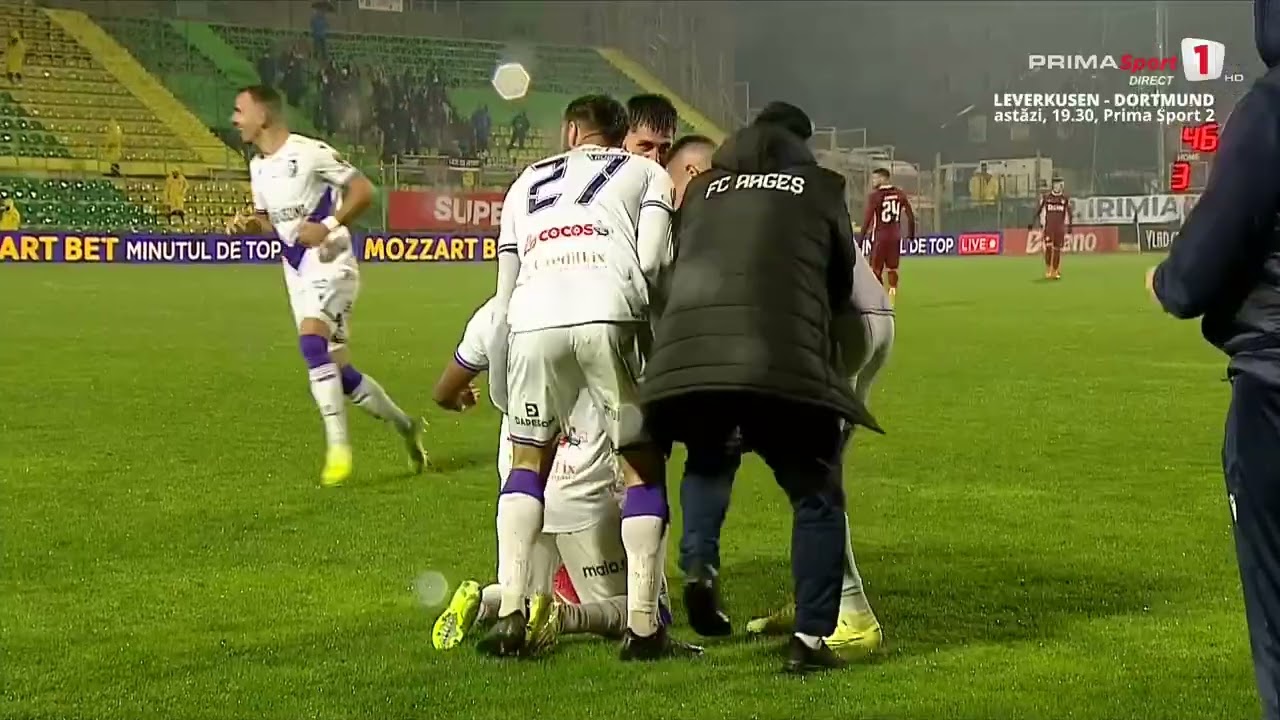 GOOL FC Argeş. CFR-ul lui Pancu e umilit la Mioveni