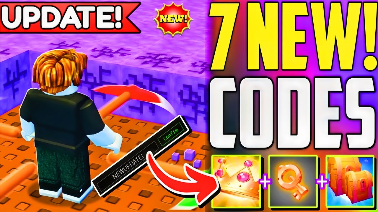 ⚠️КОДЫ СОБЫТИЙ⚠️ КОДЫ ДЛЯ PICKAXE SIMULATOR В ROBLOX НА ЯНВАРЬ 2026 ГОДА - КОДЫ ДЛЯ PICKAXE SIMUL...