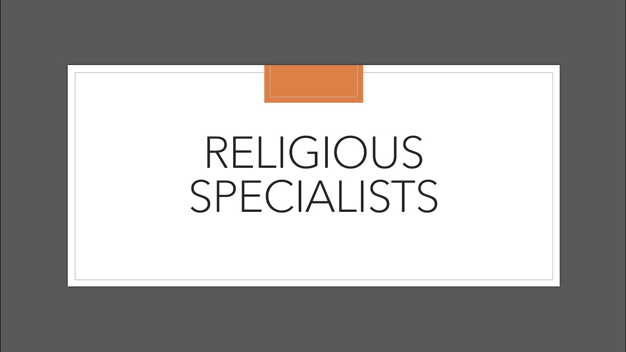 MWR-07-01-Religious Specialists