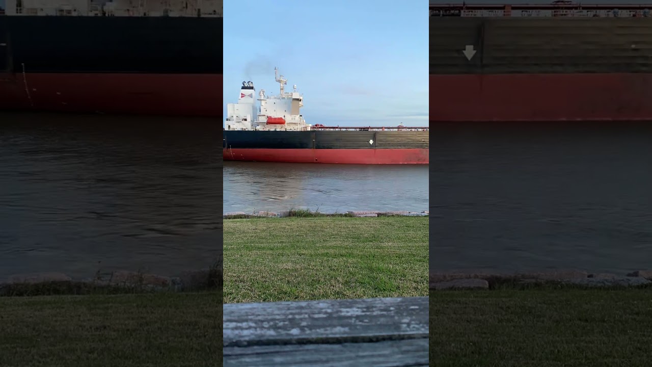 Calm seas, powerful ship, endless journey 