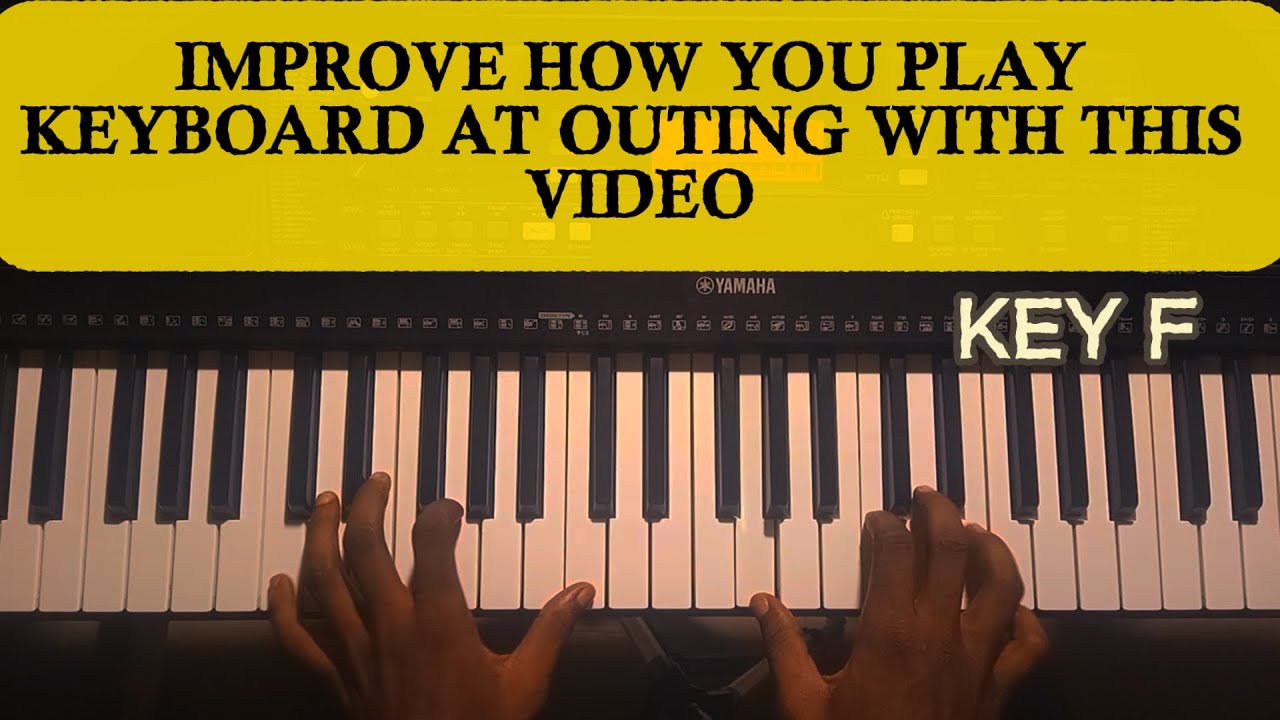 The Best Tungba Gospel Piano Tutorials on Key F | Ewa Wo, Oja Sope