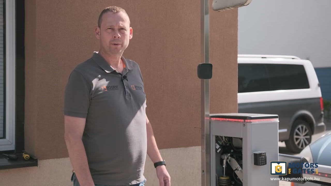 Roger Bionik sorompó telepítése, programozása