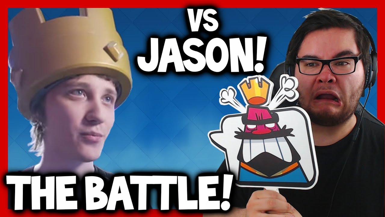 Clash Royale ★ CHALLENGING THE CLASH ROYALE CHAMPION JASON! ★ JASON VS REVERSAL! ★