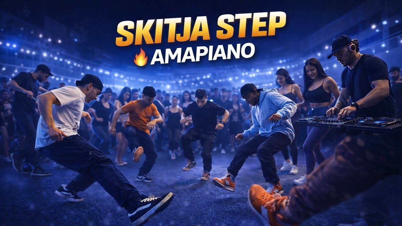 Everyone Is Dancing This SKITJA STEP 🔥 Amapiano Vibes