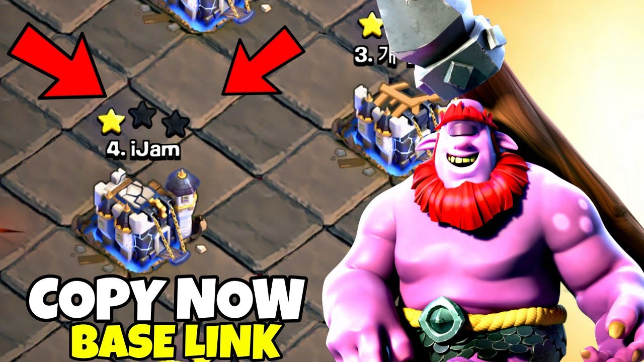 2026 Only 1 Star New Th18 War Base Copy Link | Th18 Anti 1 Star War Base