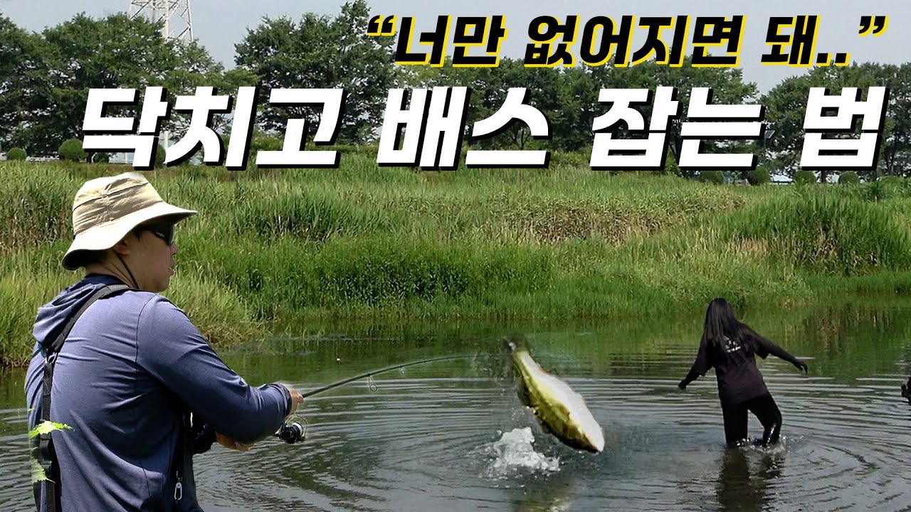 배스 잡는 법? 별거 없읍니다