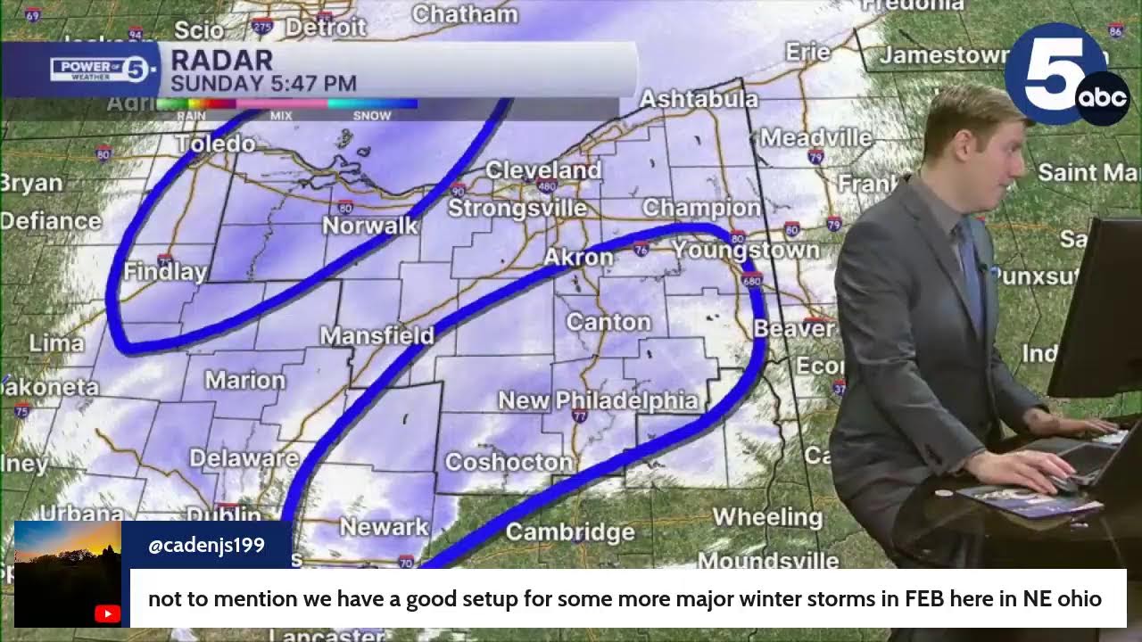 Updated snow totals as snowy Sunday continues