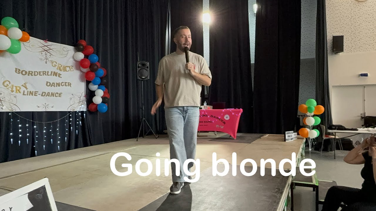 Going blonde - Gary O'Reilly