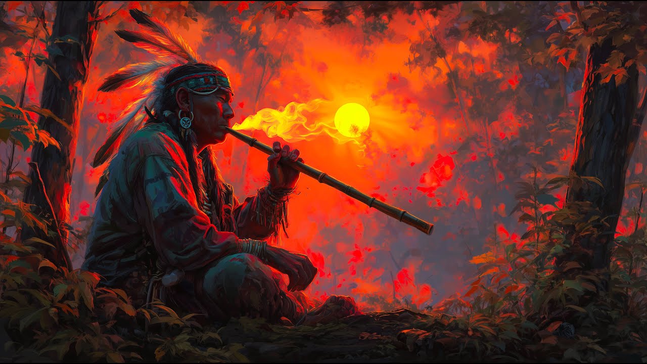 Forest Heartbeat | Native American Flute Sleep Music  432Hz