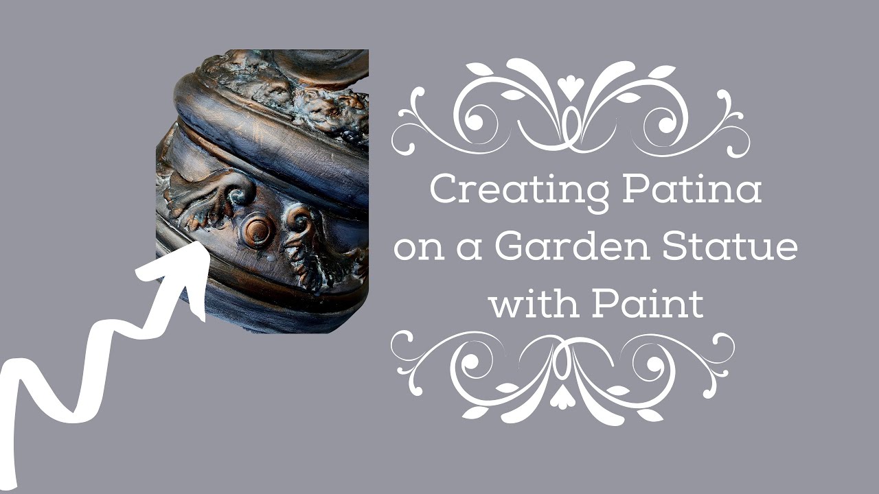 Patina Makeover on an Outdoor Statue Using Paint