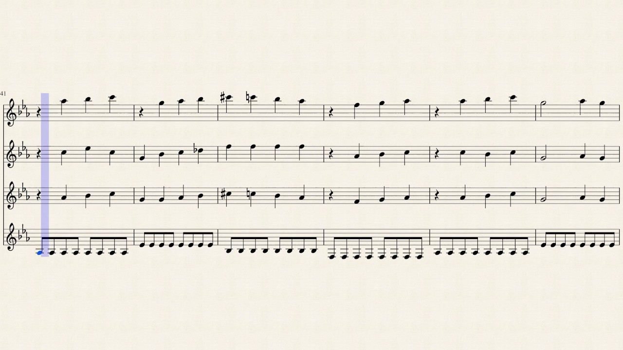 Heart of Courage - Two Steps From Hell for clarinet quartet arr. Zielonka Rafał