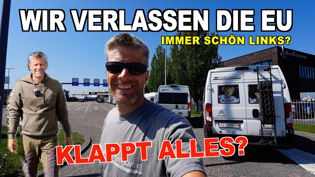 #1178 GEHT ALLES GUT? Fähre Hoek van Holland-Harwich | Die ersten Meilen links | Willkommens Essen?