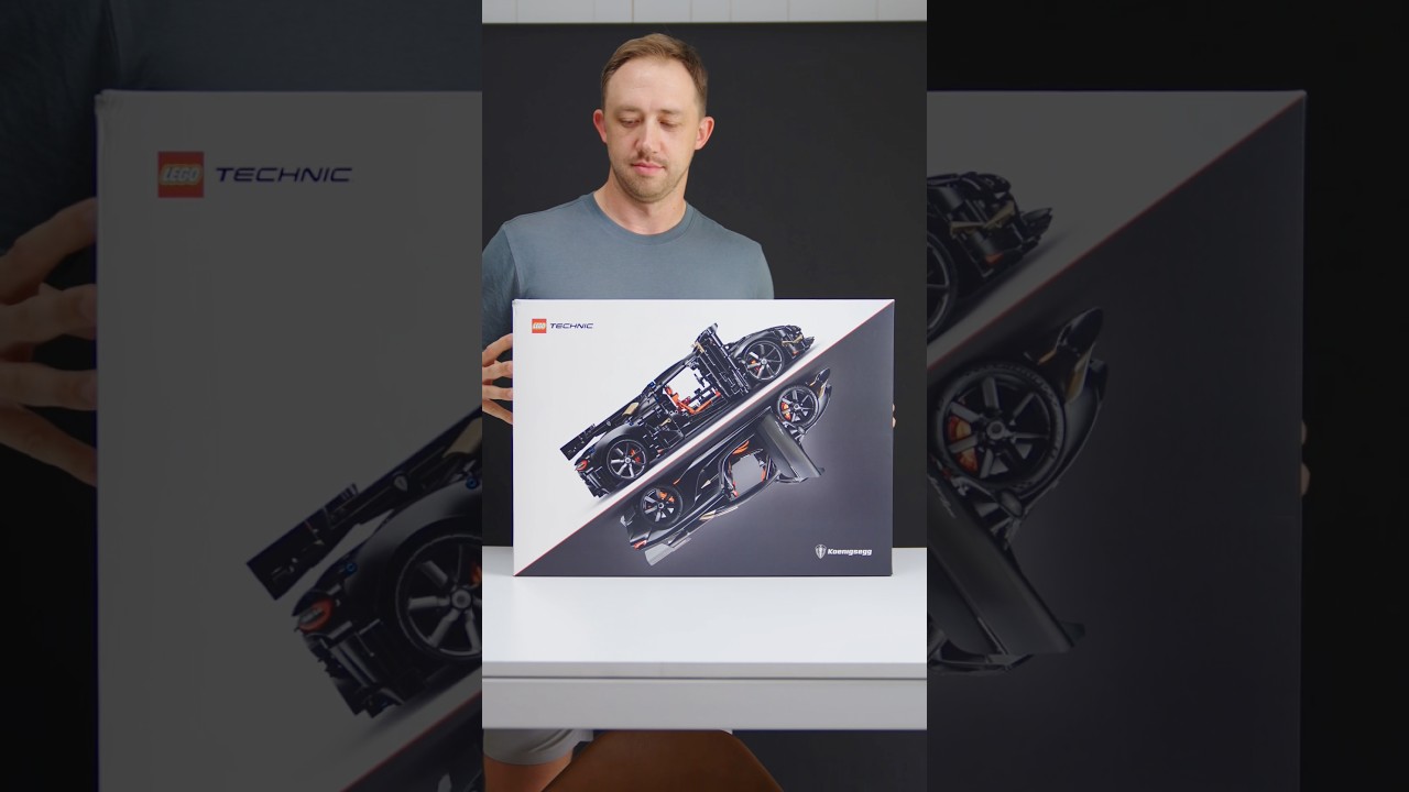 UNBOXING The NEW LEGO Technic @koenigsegg Sadair&rsquo;s Spear Megacar (42232)!#lego #koeninsegg  #gifted