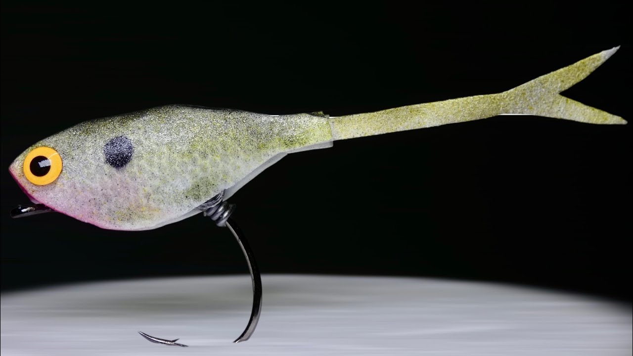 Fly tying FOAM STICK BAITFISH by Jorge G. Huertes