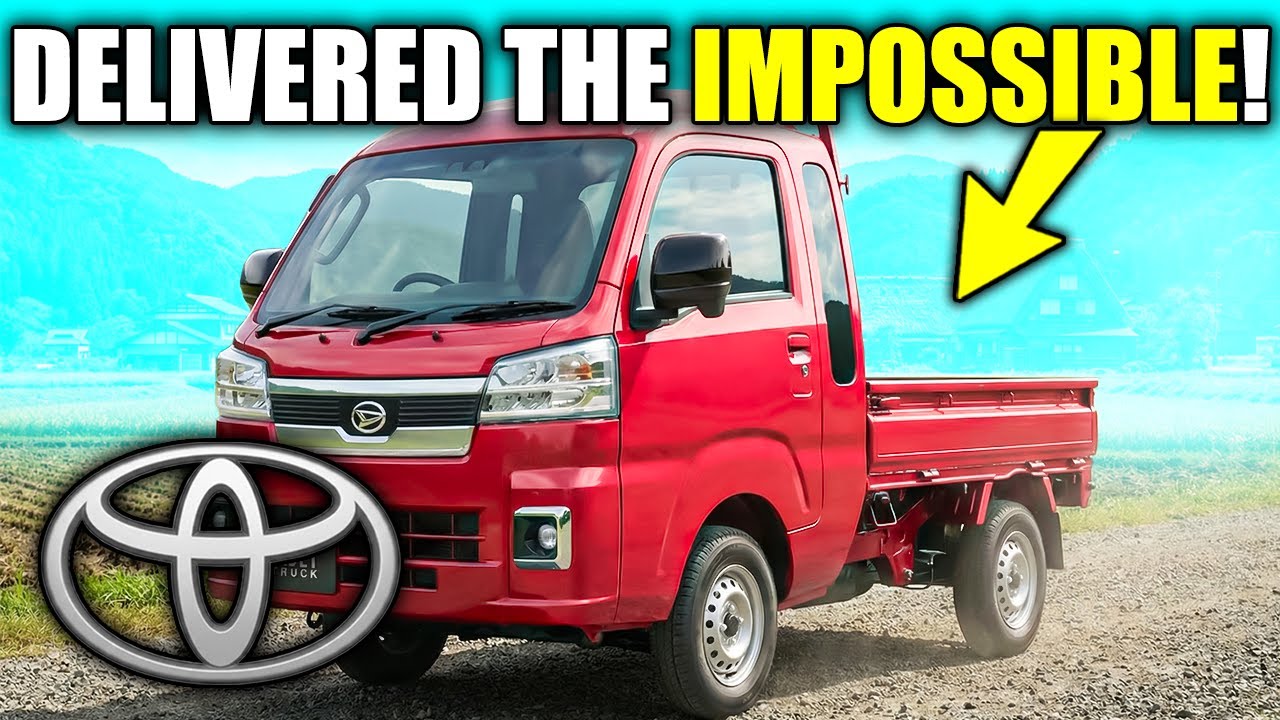Toyota CEO Releases UNTHINKABLE $7K Kei Truck & Made Me CRY Tears of Joy!