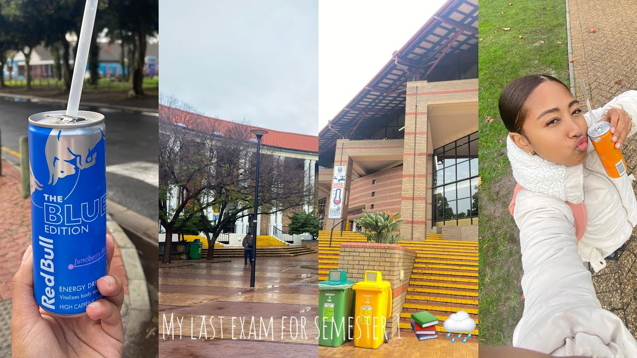 My last exam for semester 1📚🌧️( vlog)