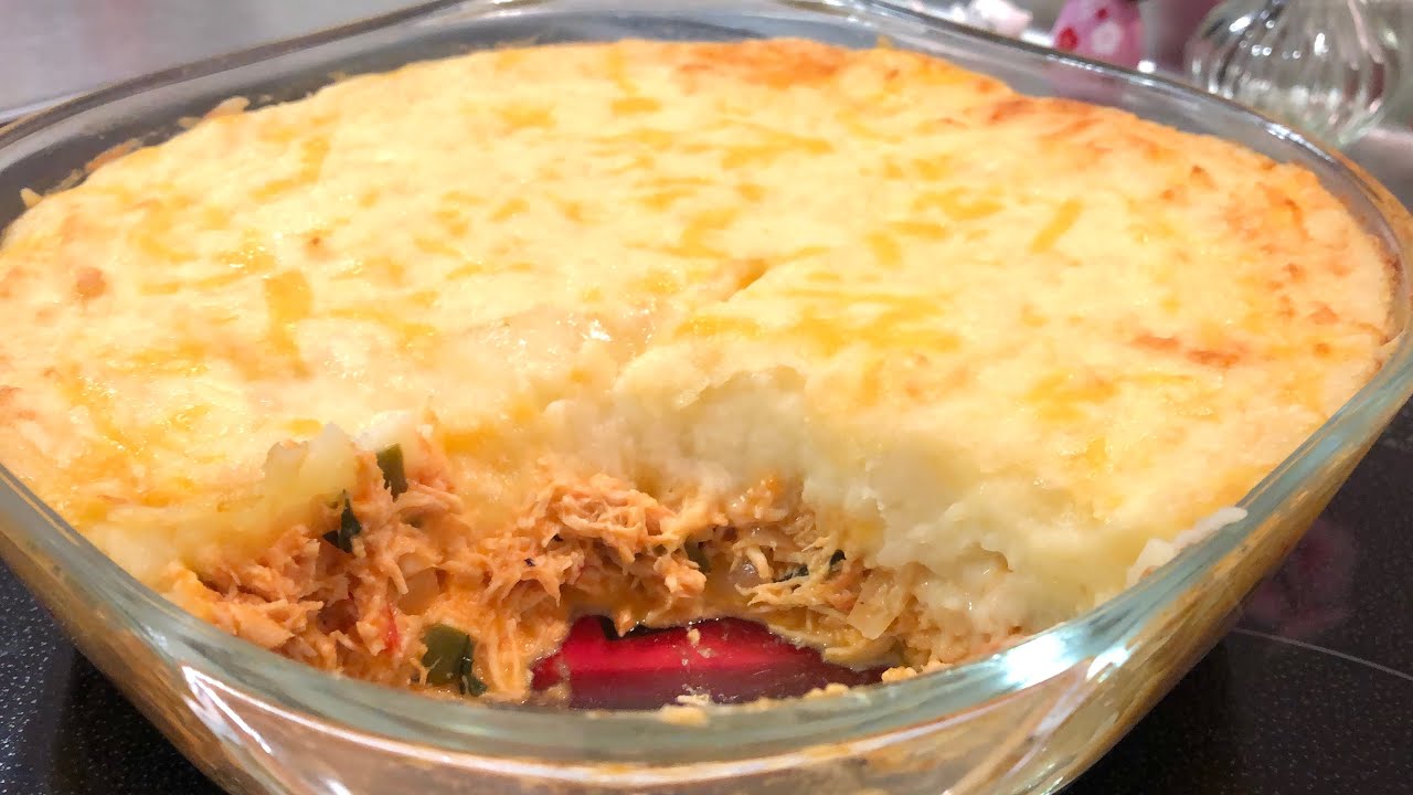 Легкий рецепт с курицей и картофелем | Chicken Shepherd&rsquo;s Pie