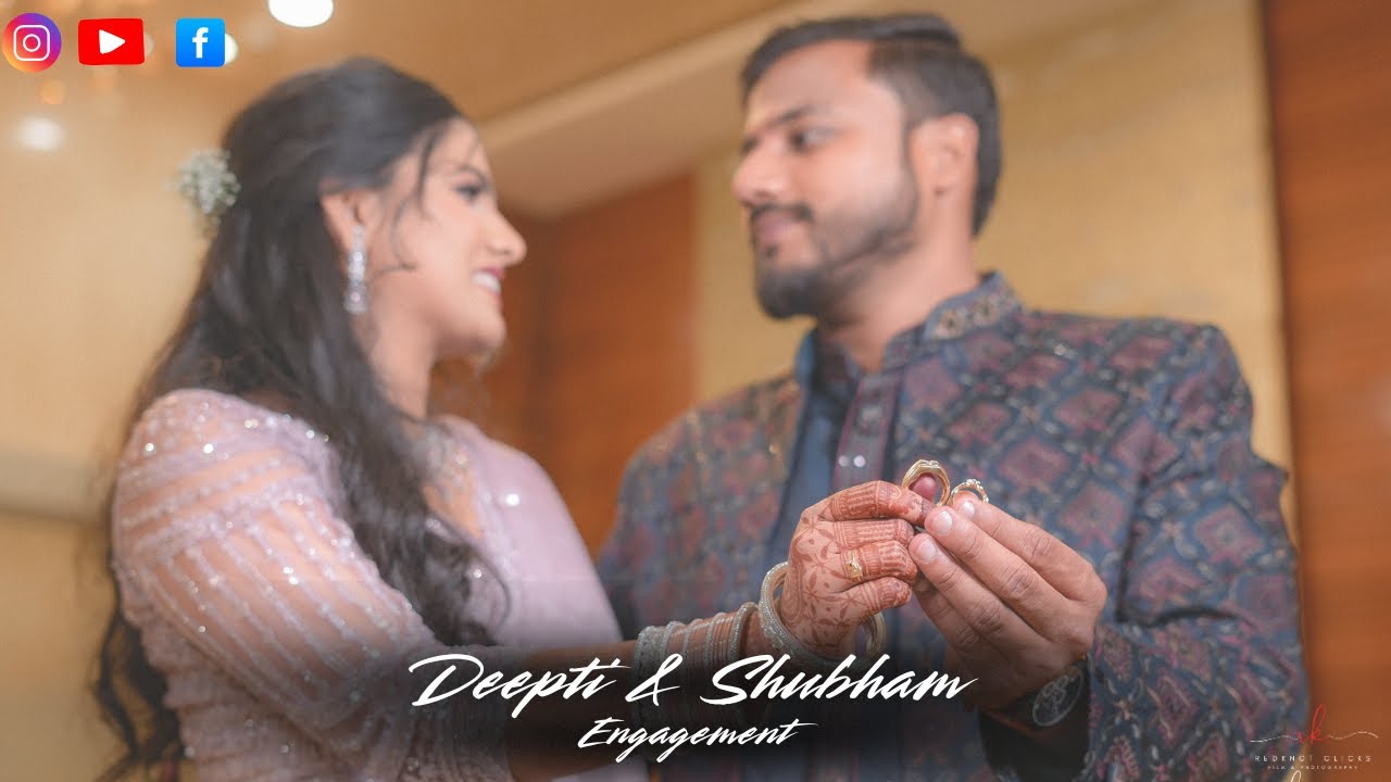 Deepti & Shubham || Engagement teaser || Engagement cinematic video