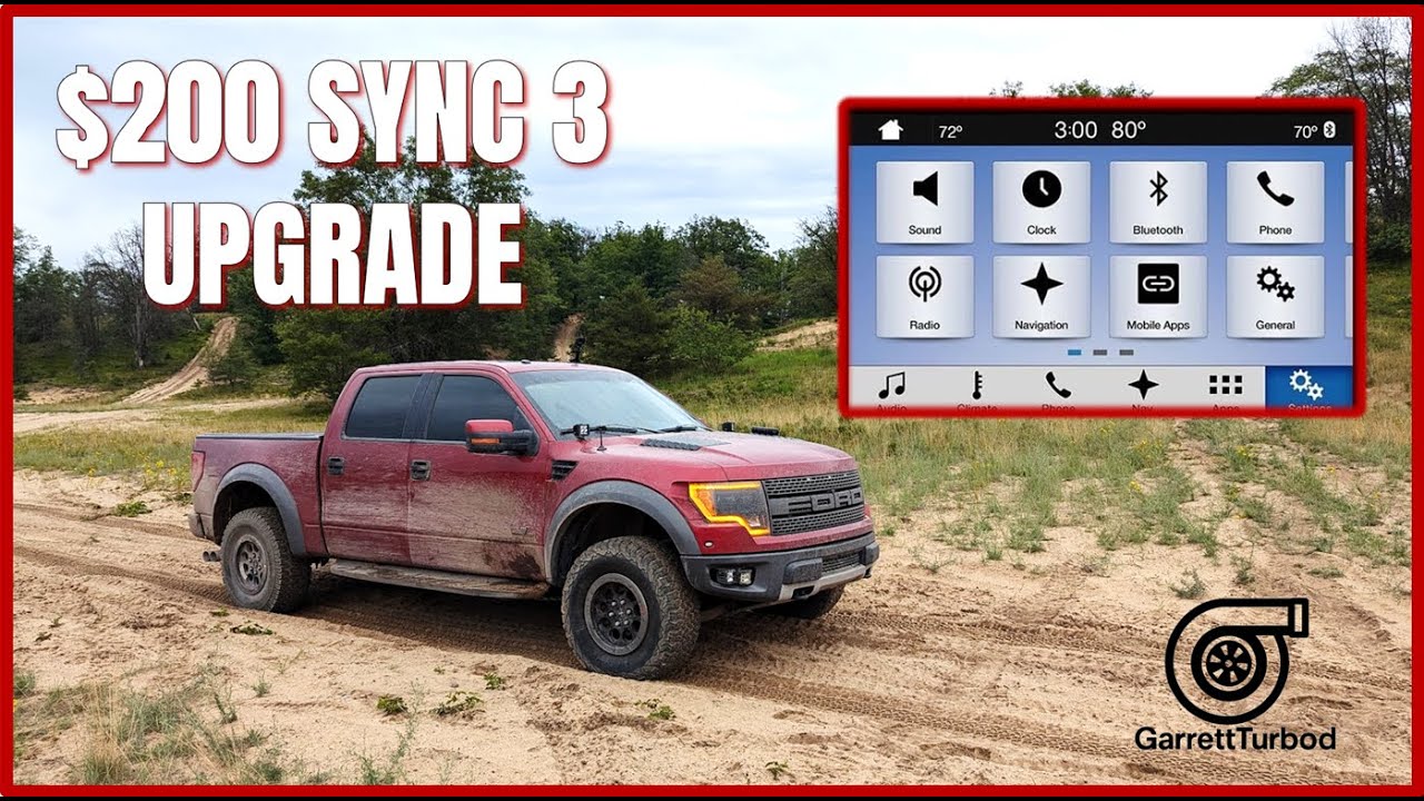 SYNC 3 Upgrade: 2014 F150 Raptor! - Junkyard Parts for CHEAP