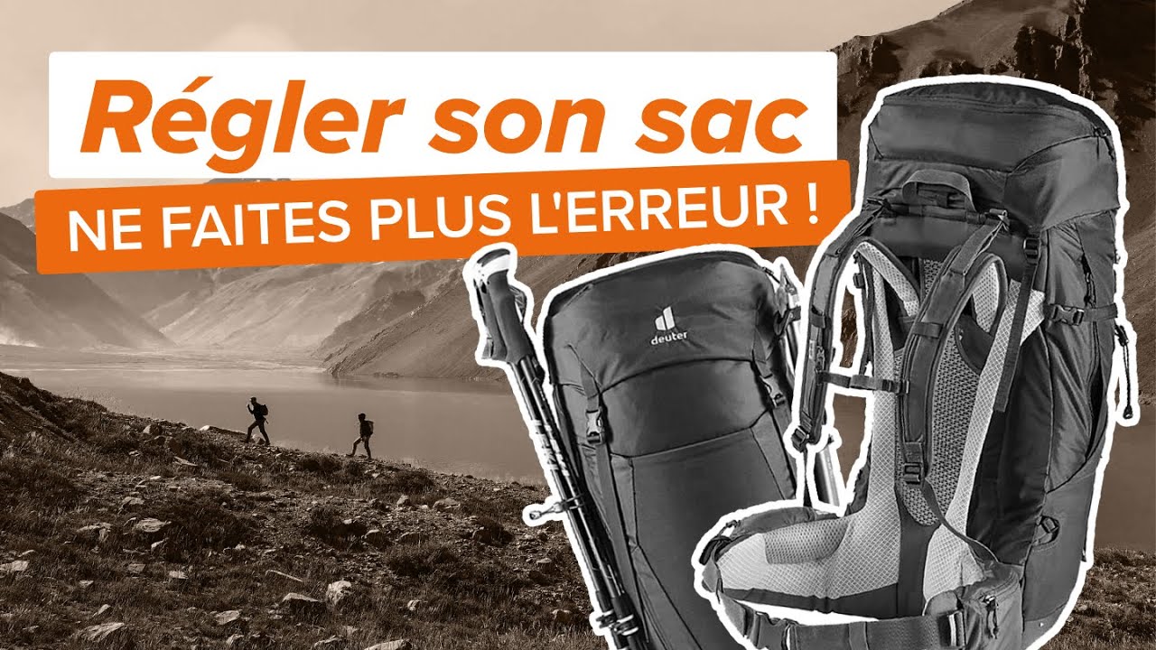 RÉGLER SON SAC DE RANDO FACILEMENT