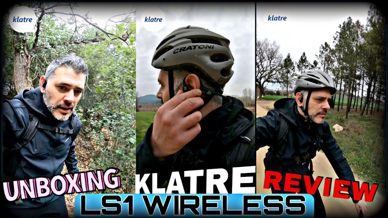 AURICULARES 🎧 LS1 WIRELESS para MTB - KLATRE | IVANMTB