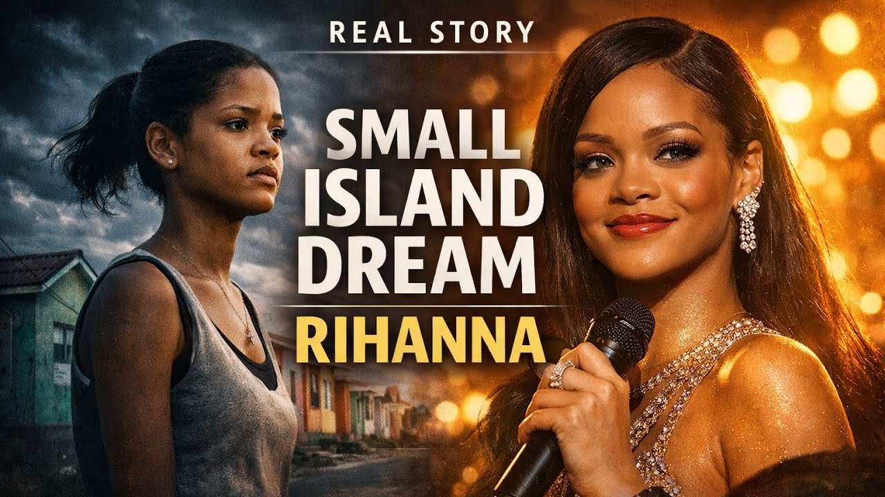 Rihanna Small Island Girl with a Big Dream | English Listening A2 #learnenglish #rihanna #facts 