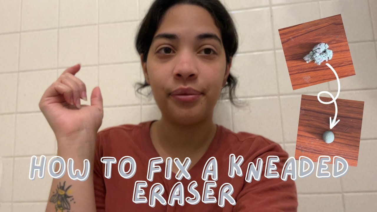 Don’t Throw Out Your Crusty Kneaded Eraser | How to Fix a Kneaded Eraser