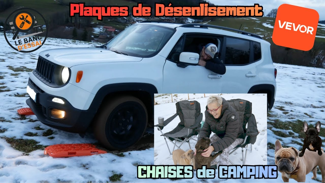 Chaises et Plaque de Désenlisement VEVOR