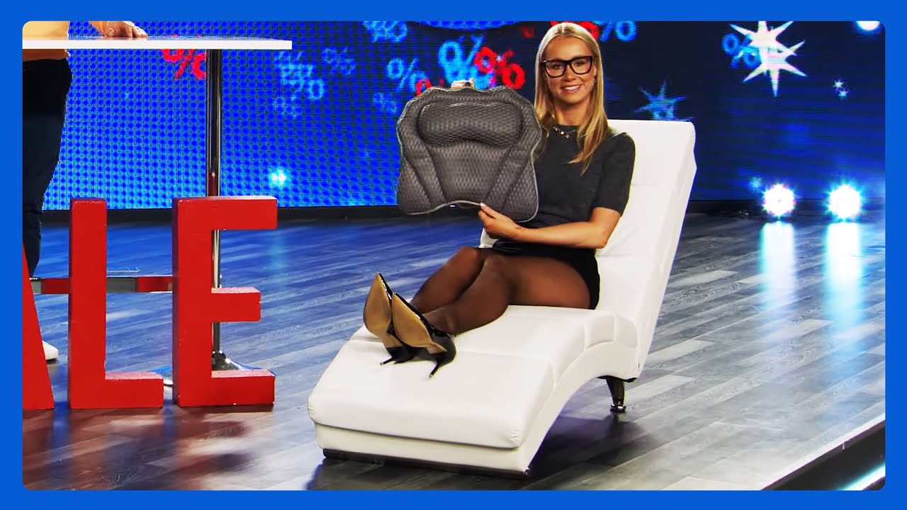Monika präsentiert ein ergonomisches Badewannenkissen im Winter-Sale bei @PEARL TV