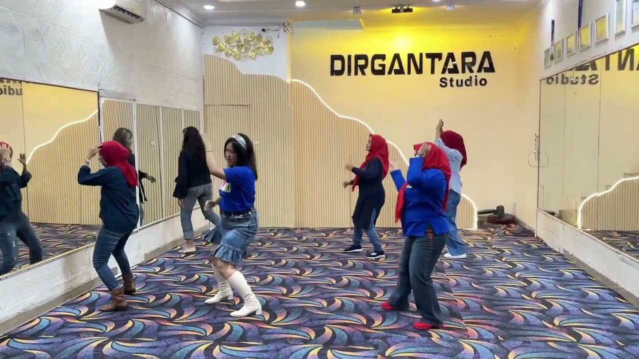 Mari Bercinta Line Dance//demo New Seralinda Dance/choreo Naning Olala (INA)&Julaeha Pangngulu (INA)