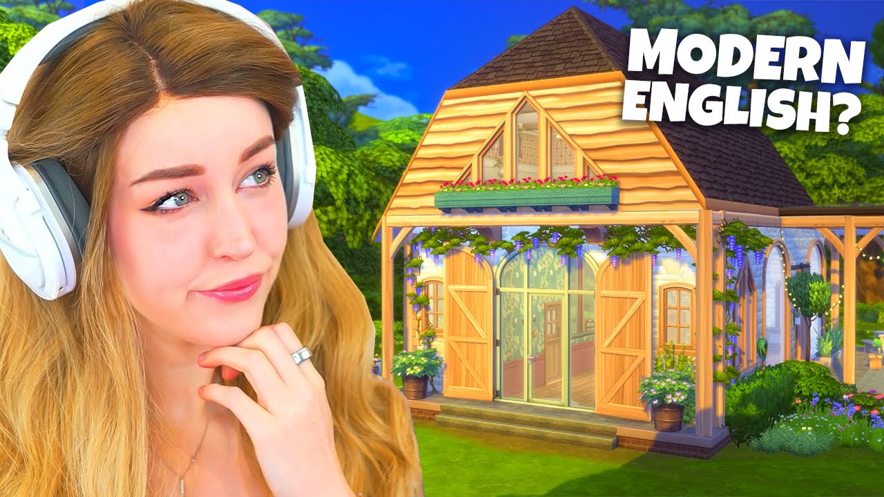 this fan made CC pack TOTALLY changes building in Cottage Living...