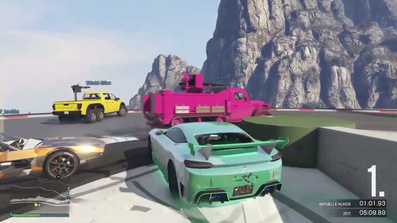 GTA 5 online - RaNdOm RaCes  🔥🏁