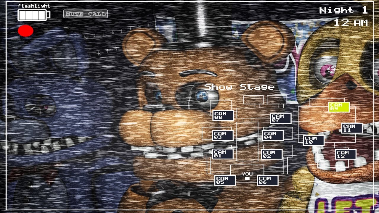 Toy animatronics заменен на Unwithereds... W.i.p! (FNaF 2 Мод)