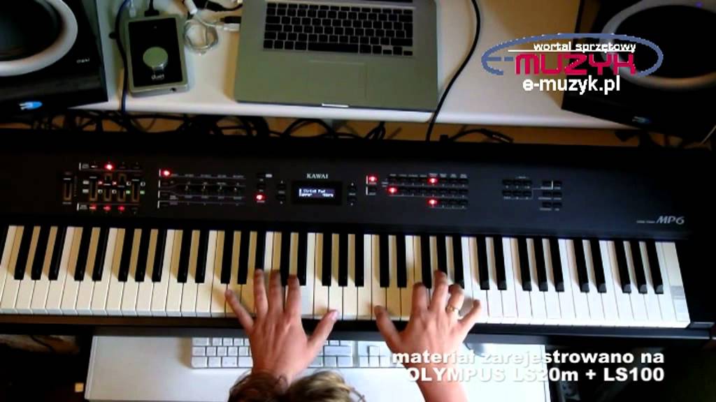 Kawai MP6 stage piano demo barw fortepianów - test na E-MUZYK.pl