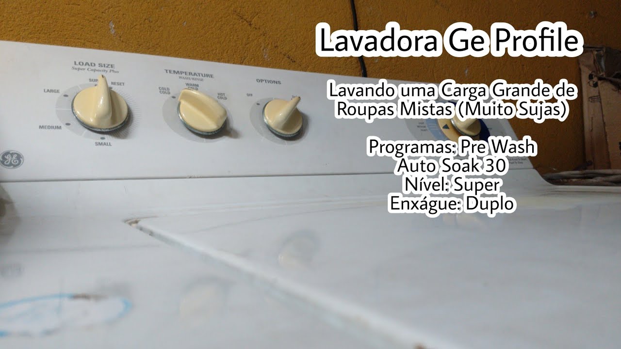 Lavadora Ge Profile