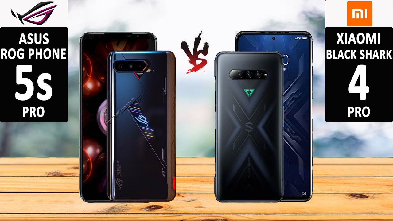 ASUS ROG PHONE 5s PRO VS XIAOMI BLACK SHARK 4 PRO l Phones Comparison l Specifications